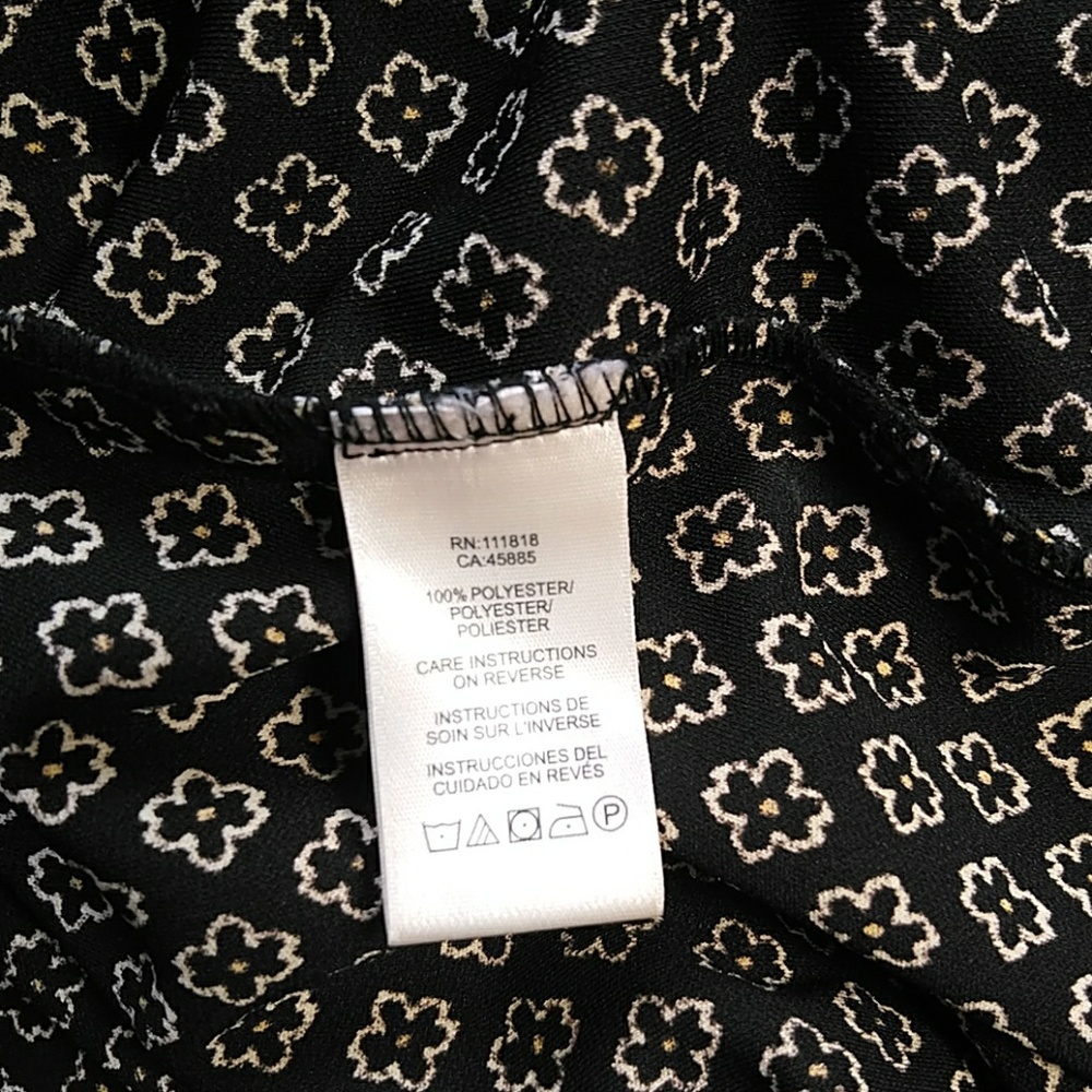 Michael Michael Kors Floral 3/4 Sleeve Shift Dress - Picture 6 of 6